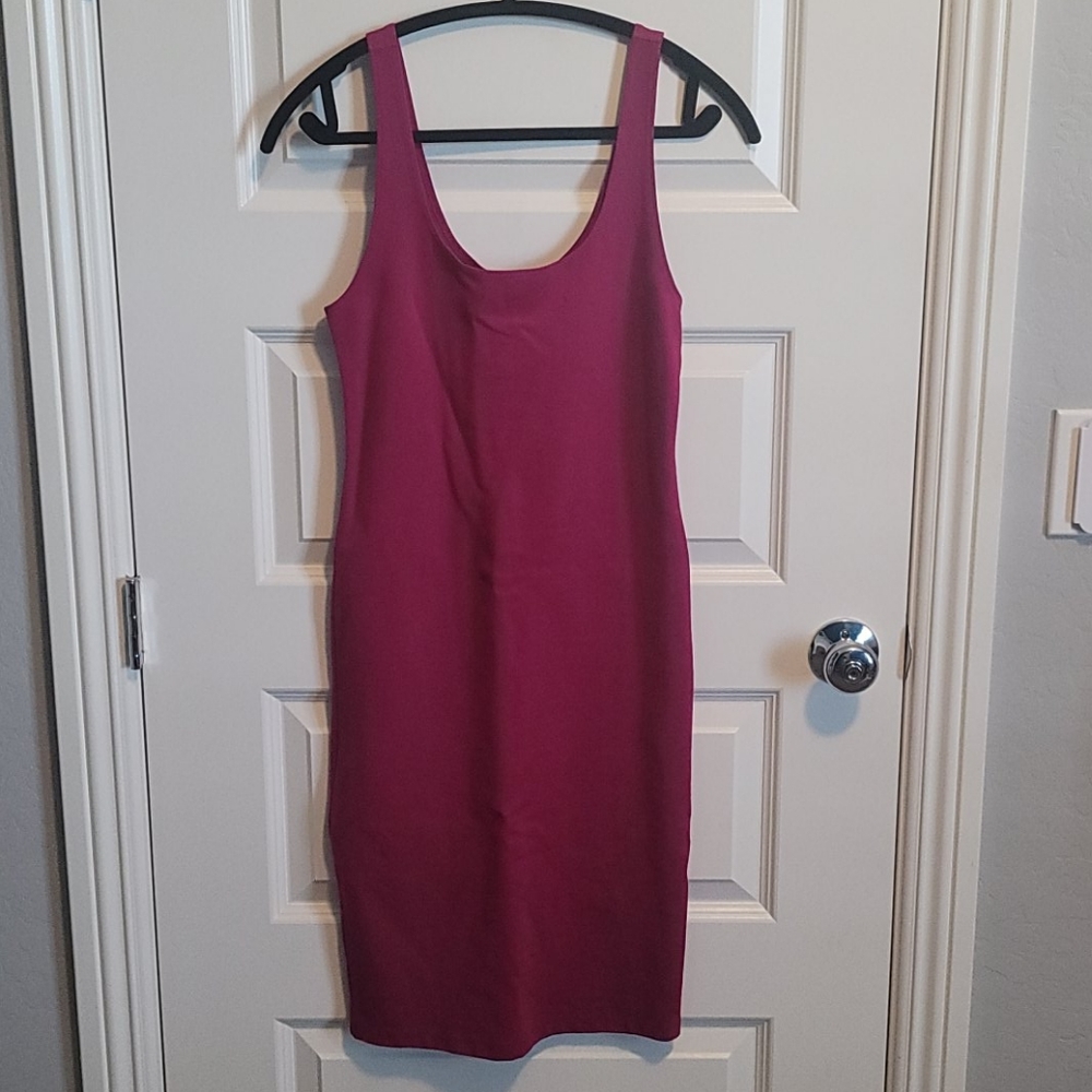 Forever 21 magenta dress